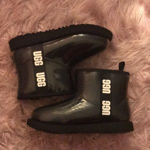Little Girl Classic Clear Mini Ugg Boots